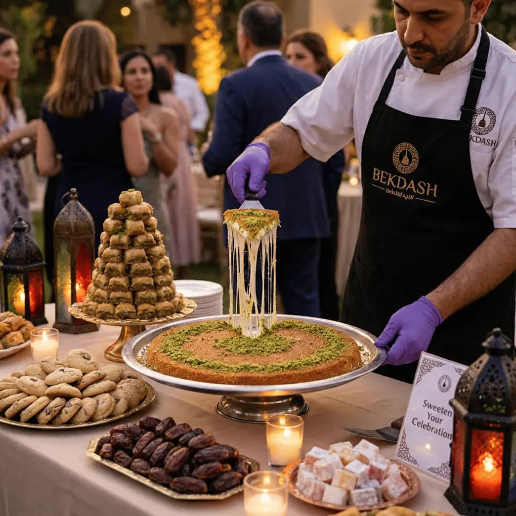 Sweeten Your Celebration: Bekdash Middle Eastern Dessert Catering Guide