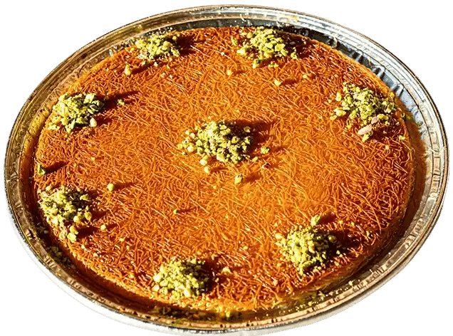 Kunafa Tray - Kheshneh (Crunchy) 5-6 pcs dessert from Bekdash Desserts