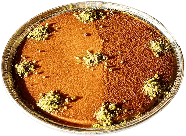 Kunafa Tray - Half Half 5-6 pcs dessert from Bekdash Desserts