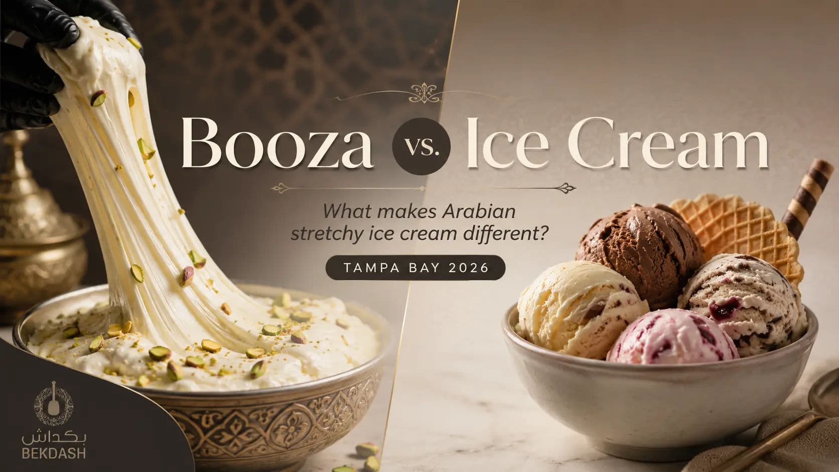 Booza vs. Ice Cream: Unveiling the Differences in Tampa Bay 2026